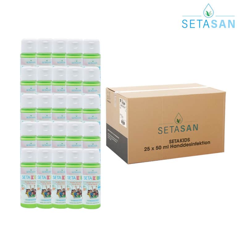 SETAKIDS premium Handdesinfektion - 100% Aloe Vera