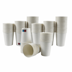 Premium Coffee Kaffeebecher – TO GO Pappbecher Weiß 200 ml