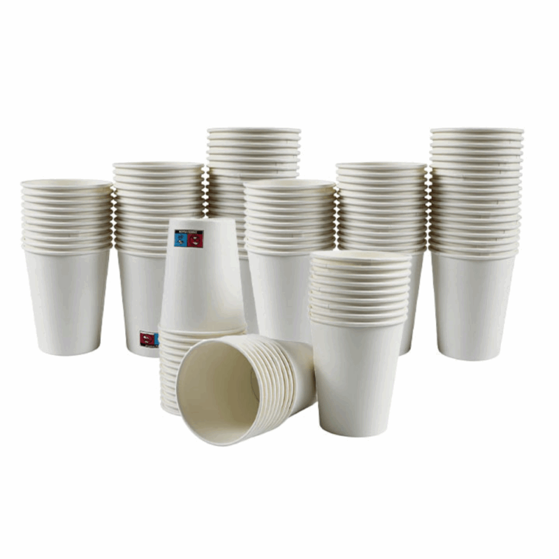Premium Coffee Kaffeebecher – TO GO Pappbecher Weiß 200 ml